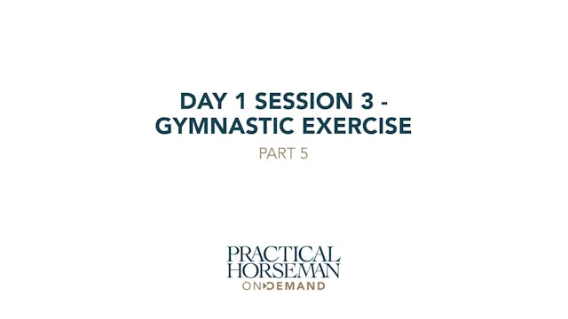 Day 1 Session 3 - Gymnastic Exercise ...