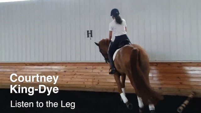 Listen to the Leg | Courtney King-Dye...