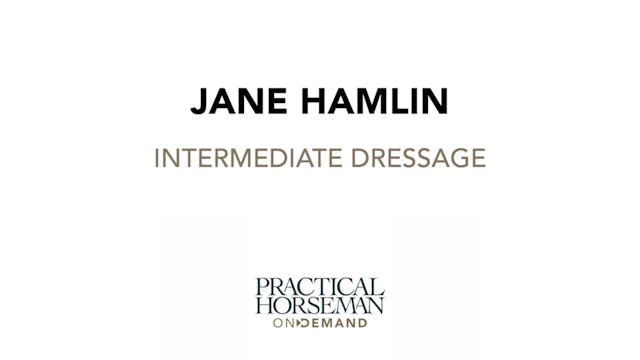 Intermediate Eventing Dressage | Jane...