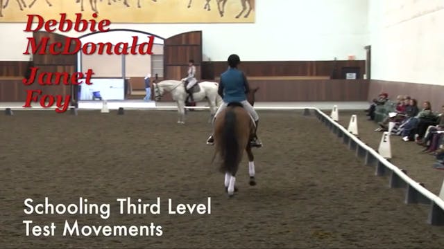 Schooling Third Level Test Movements 3