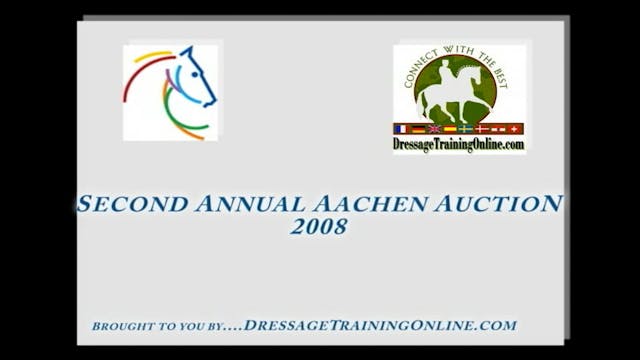 CHIO 2nd Annual Aachen Auction, 2008 ...