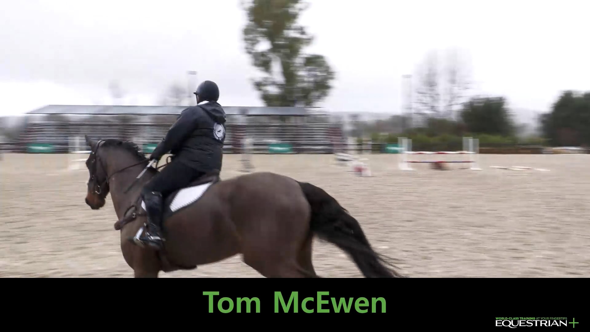 Straightness Over Simulated Cross-Country Jumps | Novice | Tom McEwen