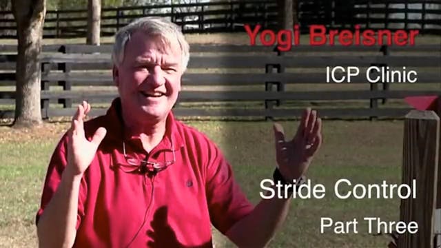 ICP Clinic - Stride Control, | Yogi B...