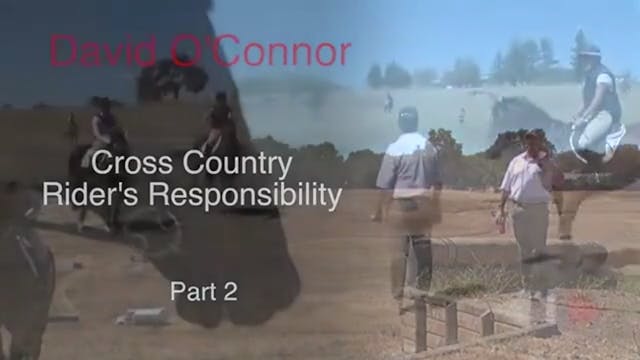 Cross Country Rider's Responsibility ...