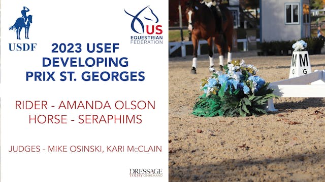 2023 Developing Horse Prix St. George...