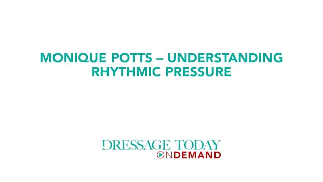 Understanding Rhythmic Pressure | Mon...