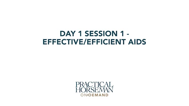 Day 1 Session 1 - Effective/Efficient...