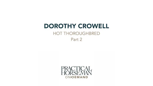 Hot Thoroughbred | Dorothy Crowell | ...