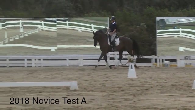 2018 Novice Tests - Part 1 - Dressage...