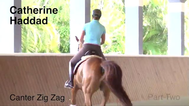 Canter Zig-Zag | Catherine Haddad | P...