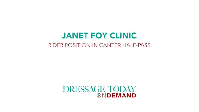 Rider Position in Canter Half-Pass | ...