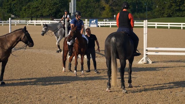 Trot Warmup for Jumpers