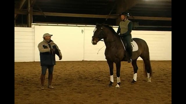 Alex Gerding training Chrissa Hoffman...