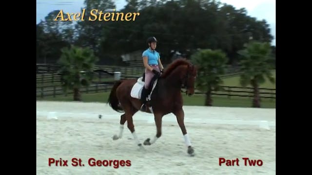 Prix St. Georges s test run through w...