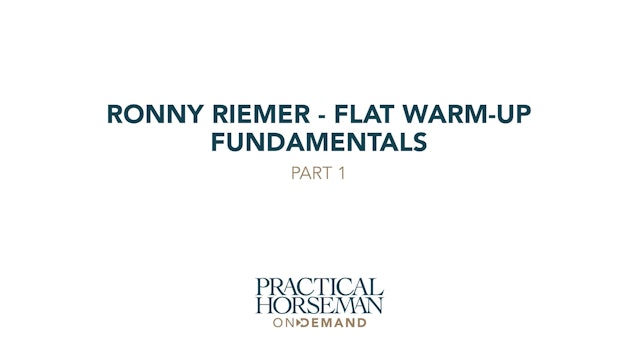 Flat Warm-up Fundamentals - Part 1