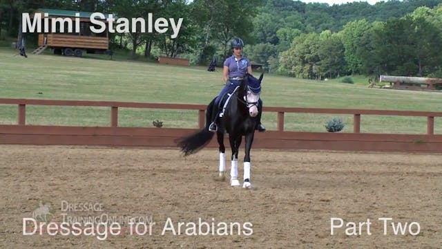 Dressage for Arabians | Mimi Stanley ...