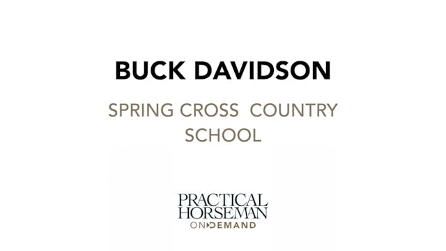 Spring Cross-Country School | Buck Da...