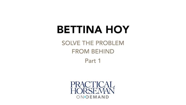 Solve the Problem from Behind - Part 1