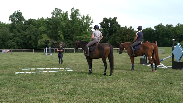 Group 1 Jumping a Small Course | Buck...