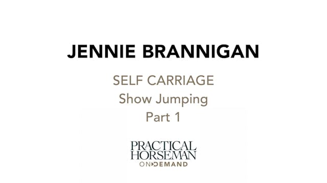 Self-Carriage | Jennie Brannigan | PA...