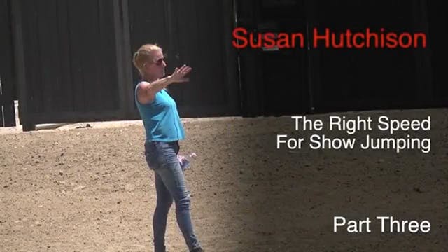 The Right Speed For Show Jumping | Su...