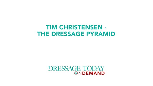 The Dressage Training Pyramid