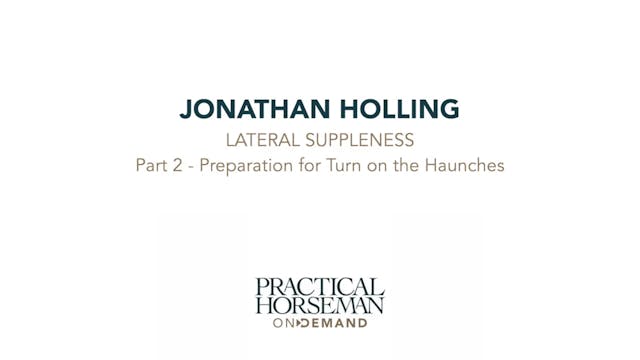 Lateral Suppleness | Johnathan Hollin...