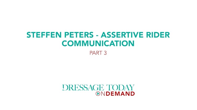 Assertive Rider Communication – Part 3