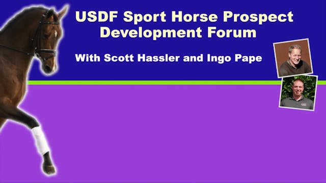 USDF Sport Horse Prospect Development...