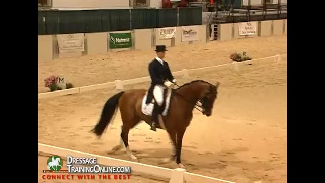 Natalie Lamping judging Intermediare ...