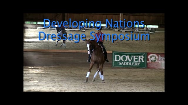 Developing Nations Dressage Symposium...