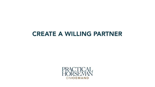 Create a Willing Equine Partner | Hol...