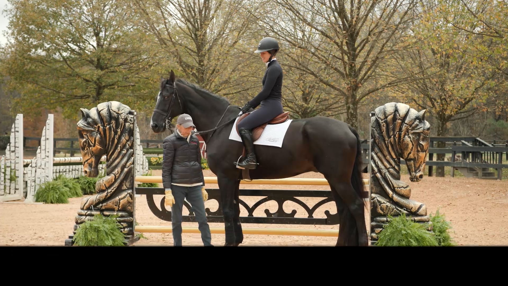 Effective Rider Aids - Position for Correct Aids | Holly Hugo-Vidal | PART 01