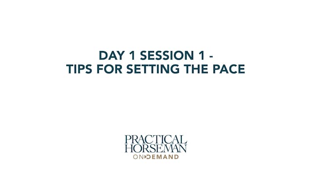 Day 1 Session 1 - Tips for Setting th...