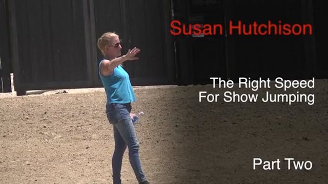 The Right Speed For Show Jumping | Su...