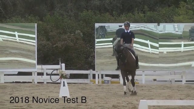 2018 Novice Tests - Part 3 - Dressage...