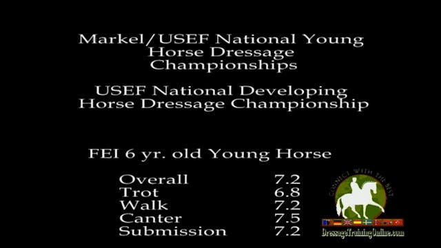 FEI 6 Year Old Young Horse Test