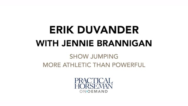 Erik Duvander—More Athletic Than Powe...