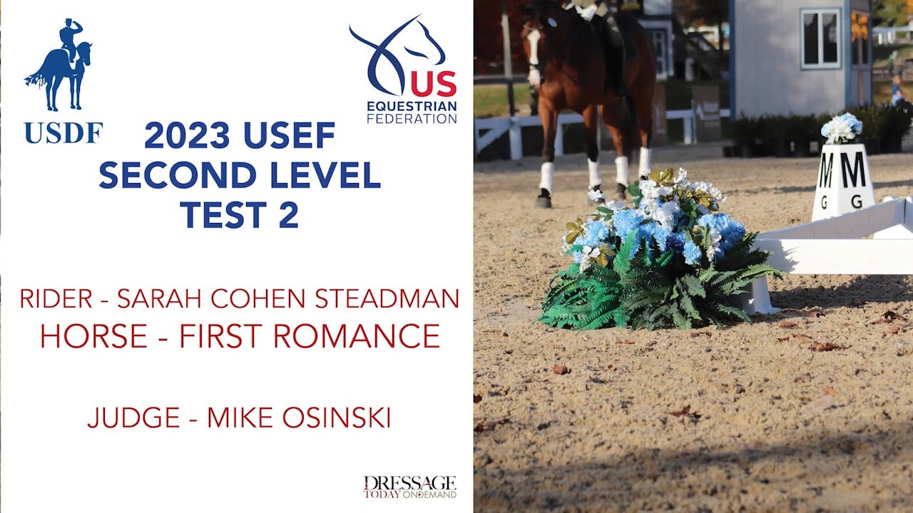 2023 Second Level Test 2 Equestrian+