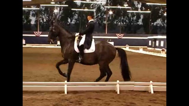 Bernard Maurel judging FEI Grand Prix...