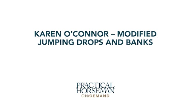 Karen O’Connor – Modified Jumping Dro...