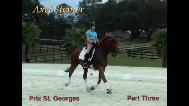 Prix St. Georges s test run through w...