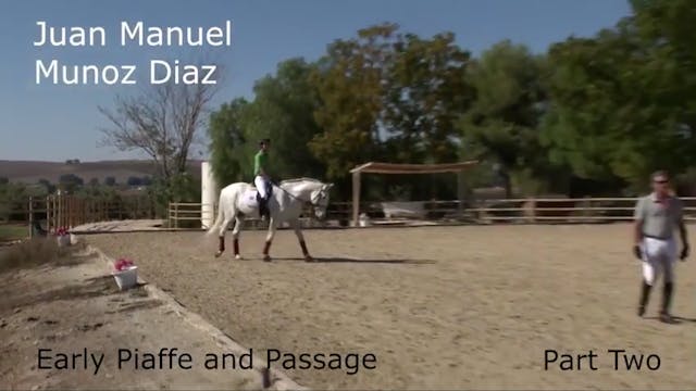 How to improve the canter half pass, ...