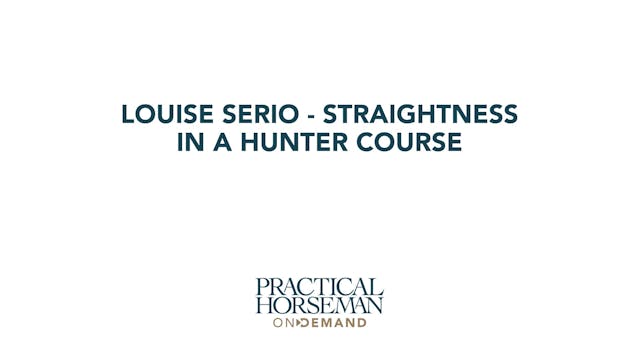 Straightness in a Hunter Course