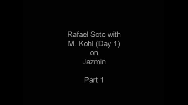 Lateral work, Canter depart with Hild...