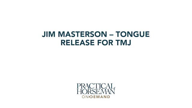 Tongue Release for TMJ