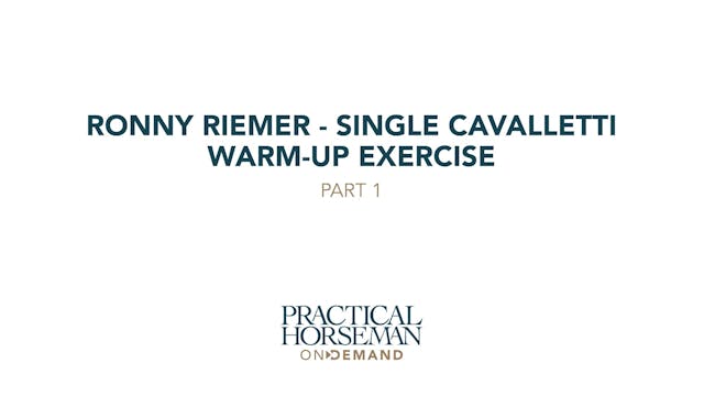 Single Cavalletti Warm-up Exercise – ...
