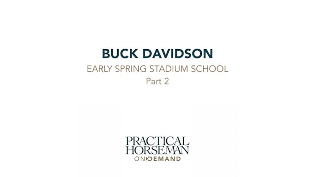 Early Spring Stadium School | Buck Da...