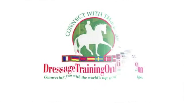 Giving hand, half halts with Peter Gm...