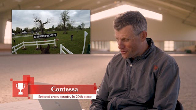 Boyd Martin and Contessa at Land Rove...